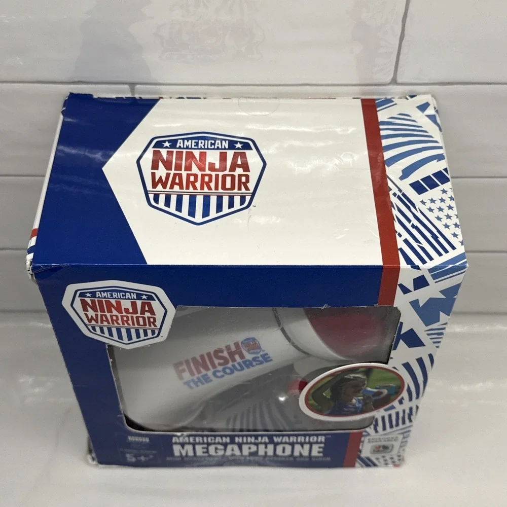 American Ninja Warrior Megaphone NEW Box Wear Siren Loud Speaker Kids Toy Fast🚢
